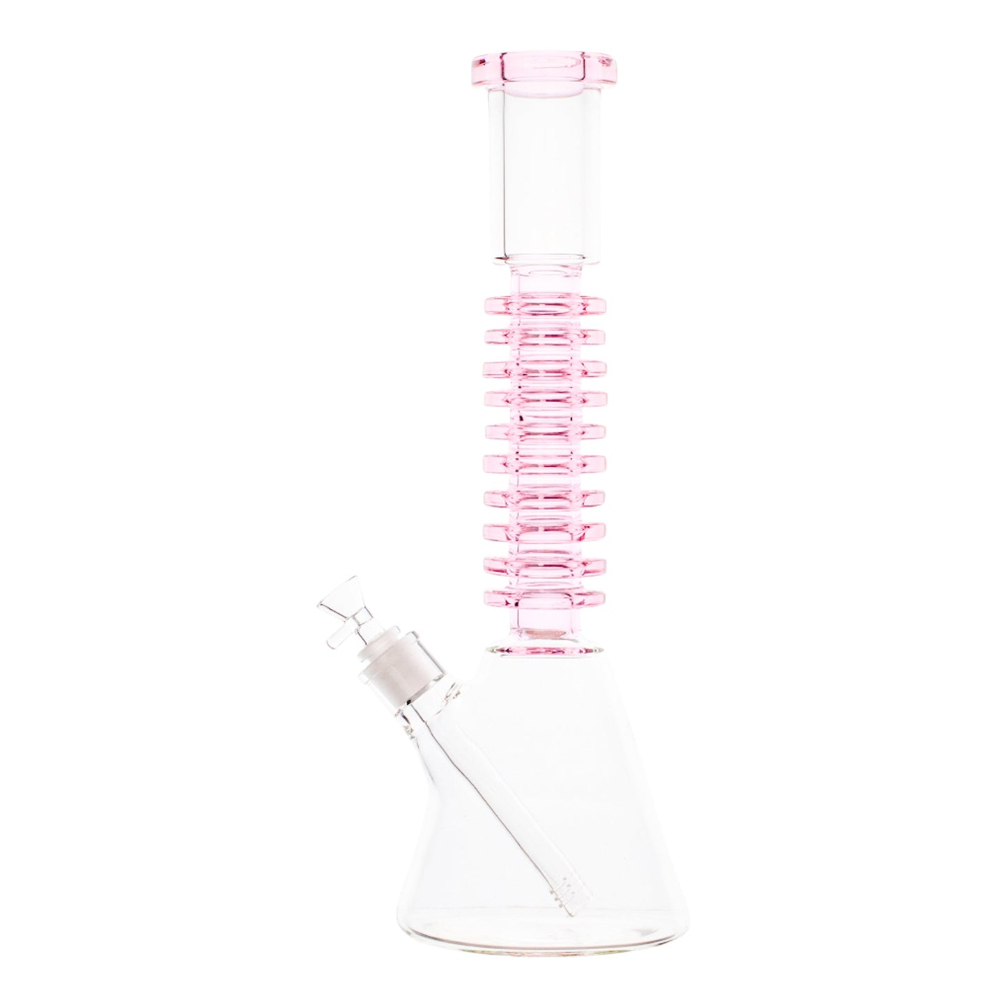 Pink Griptonite Beaker Bong 16in