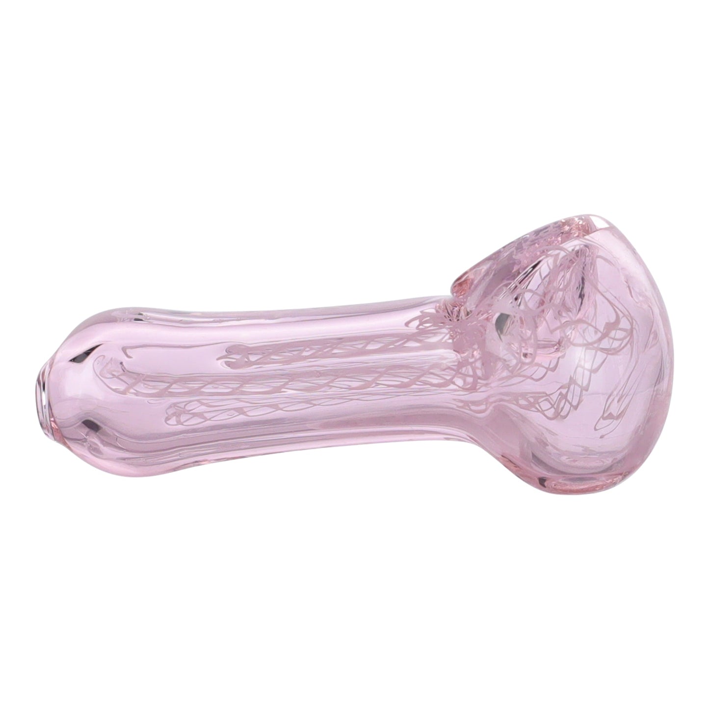 Allied International Pink Iridescent Traveler Pipe 3in