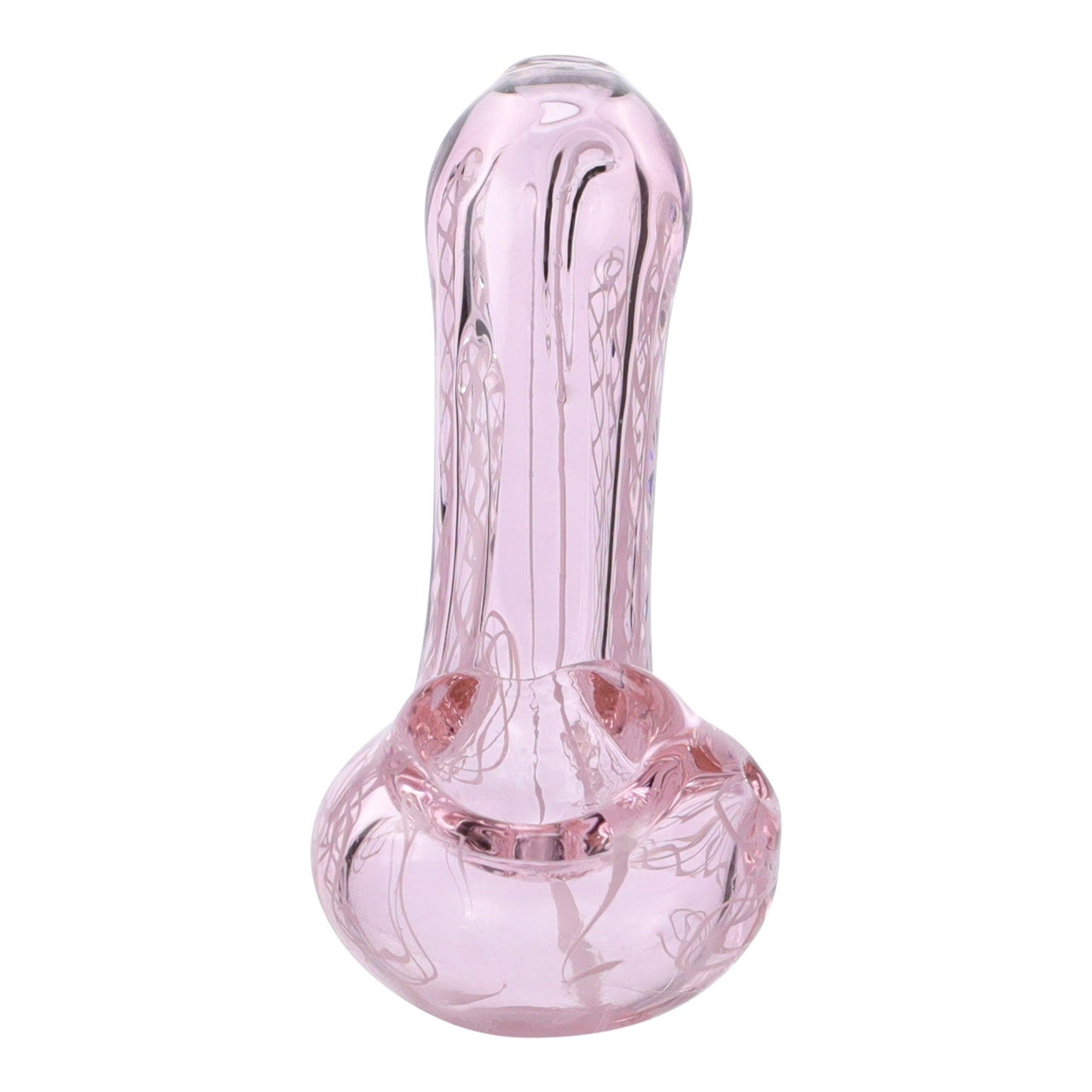 Allied International Pink Iridescent Traveler Pipe 3in
