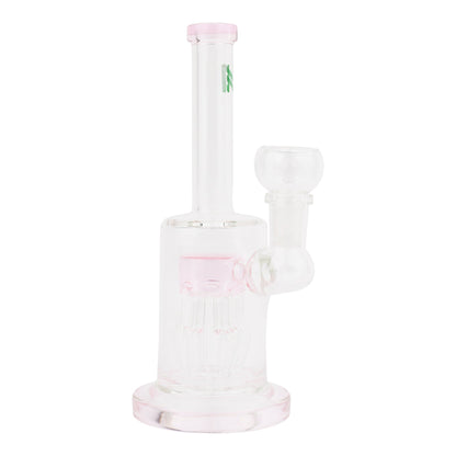 Allied International Pink Jellyfish Chamber Bong 7in