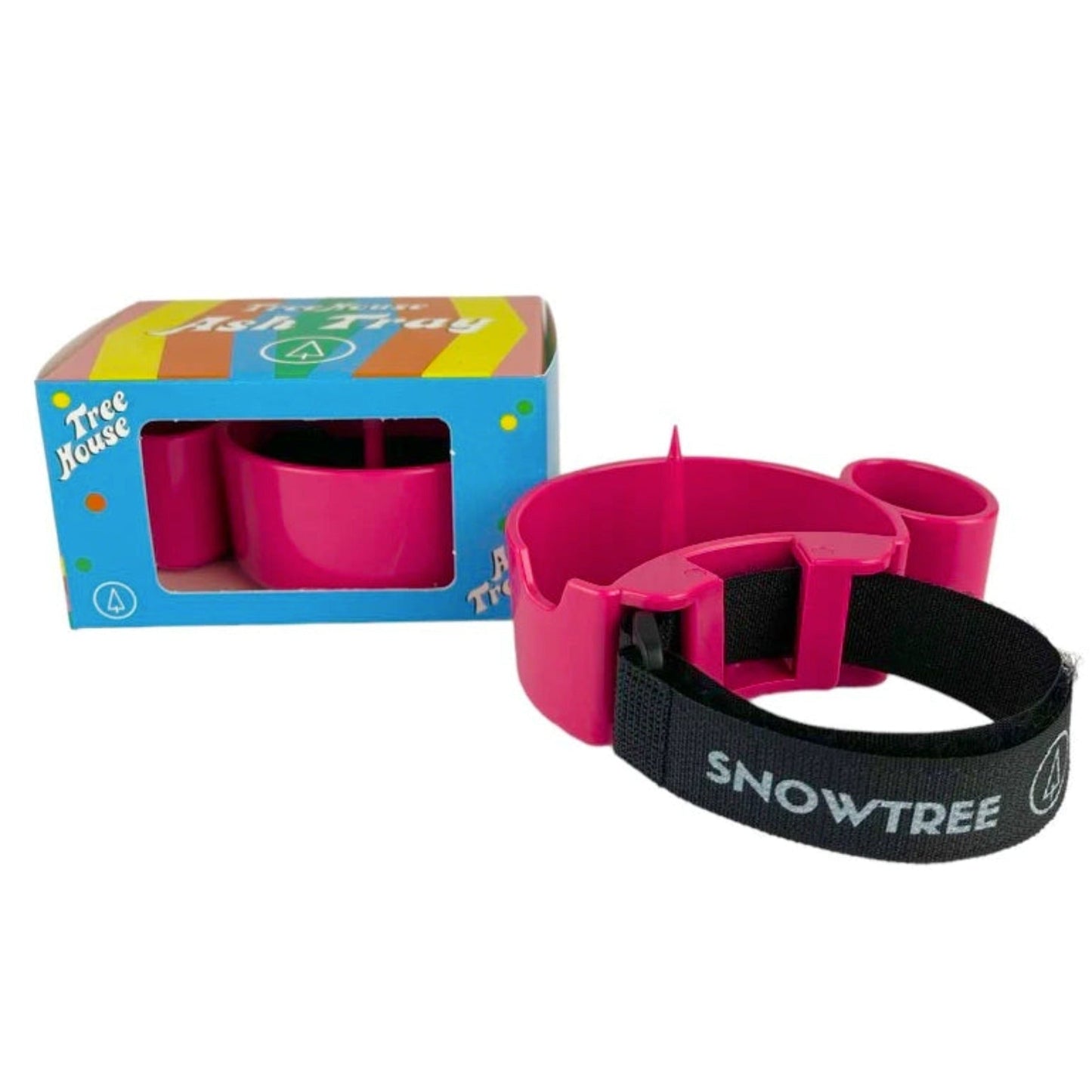 Snowtree TreeHouse Pink Bong Attachable Ashtray