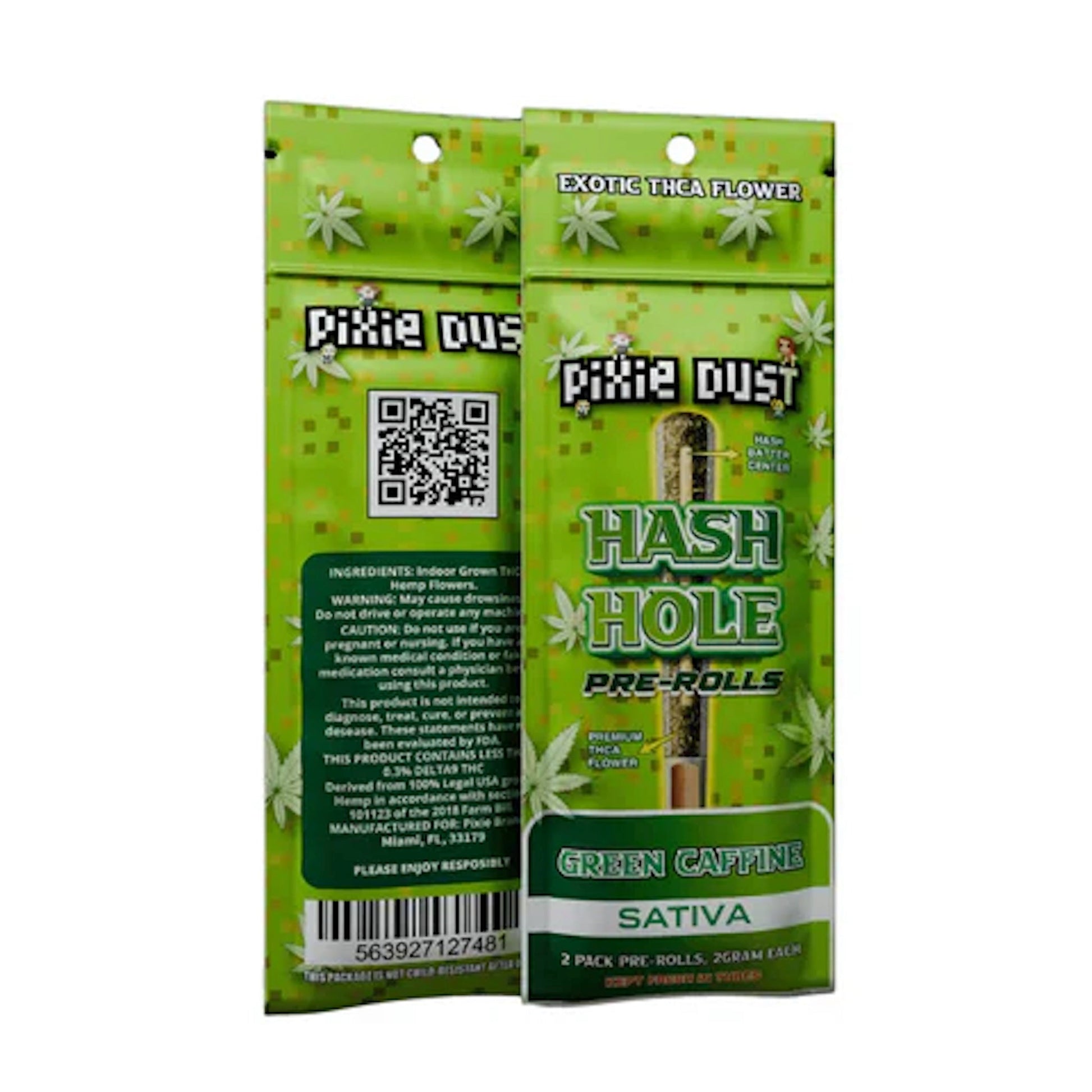 Pixie Dust Hash Hole Premium THC-A Pre-Roll 2g