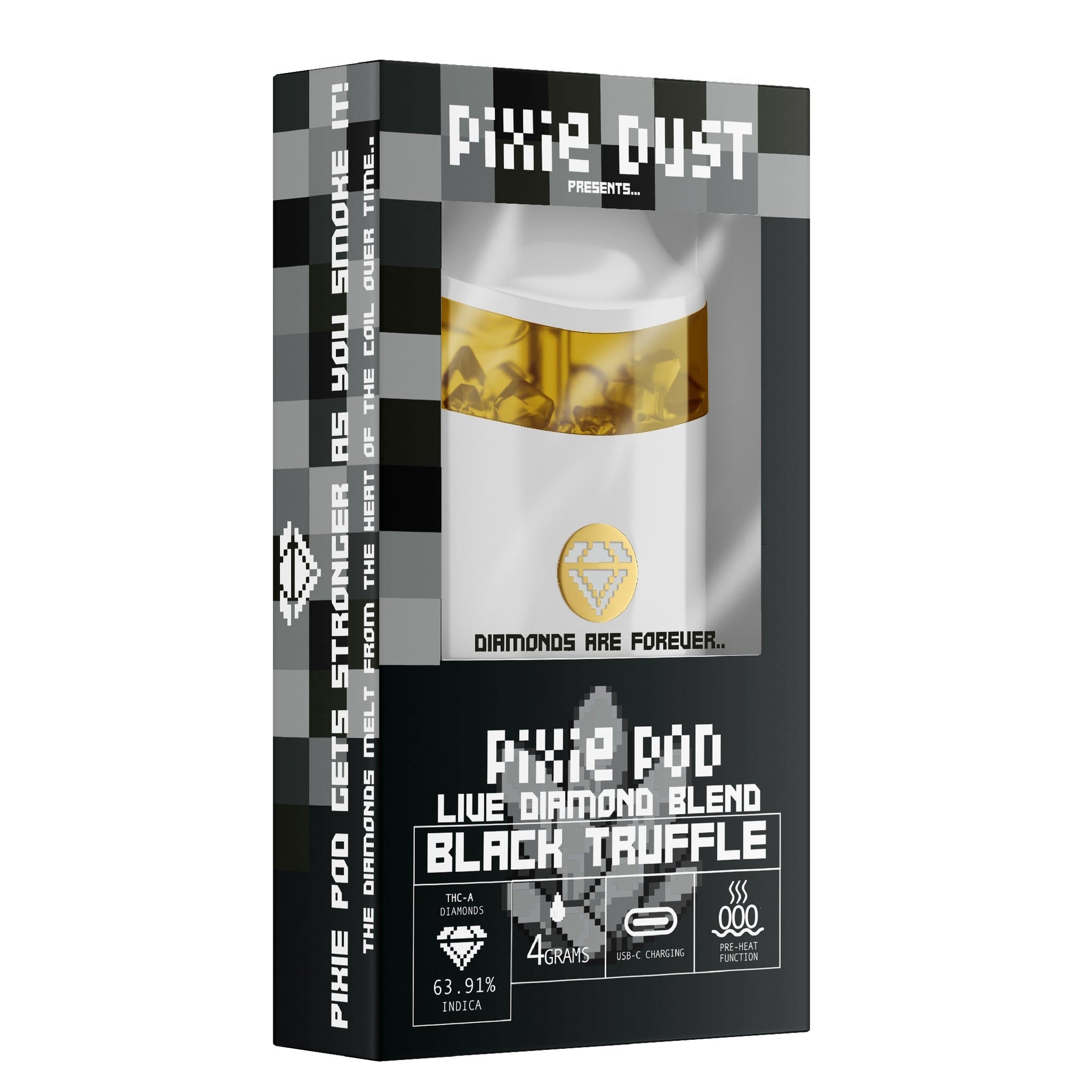 Pixie Pod Live Diamond THC-A Blend Vaporizer 4g