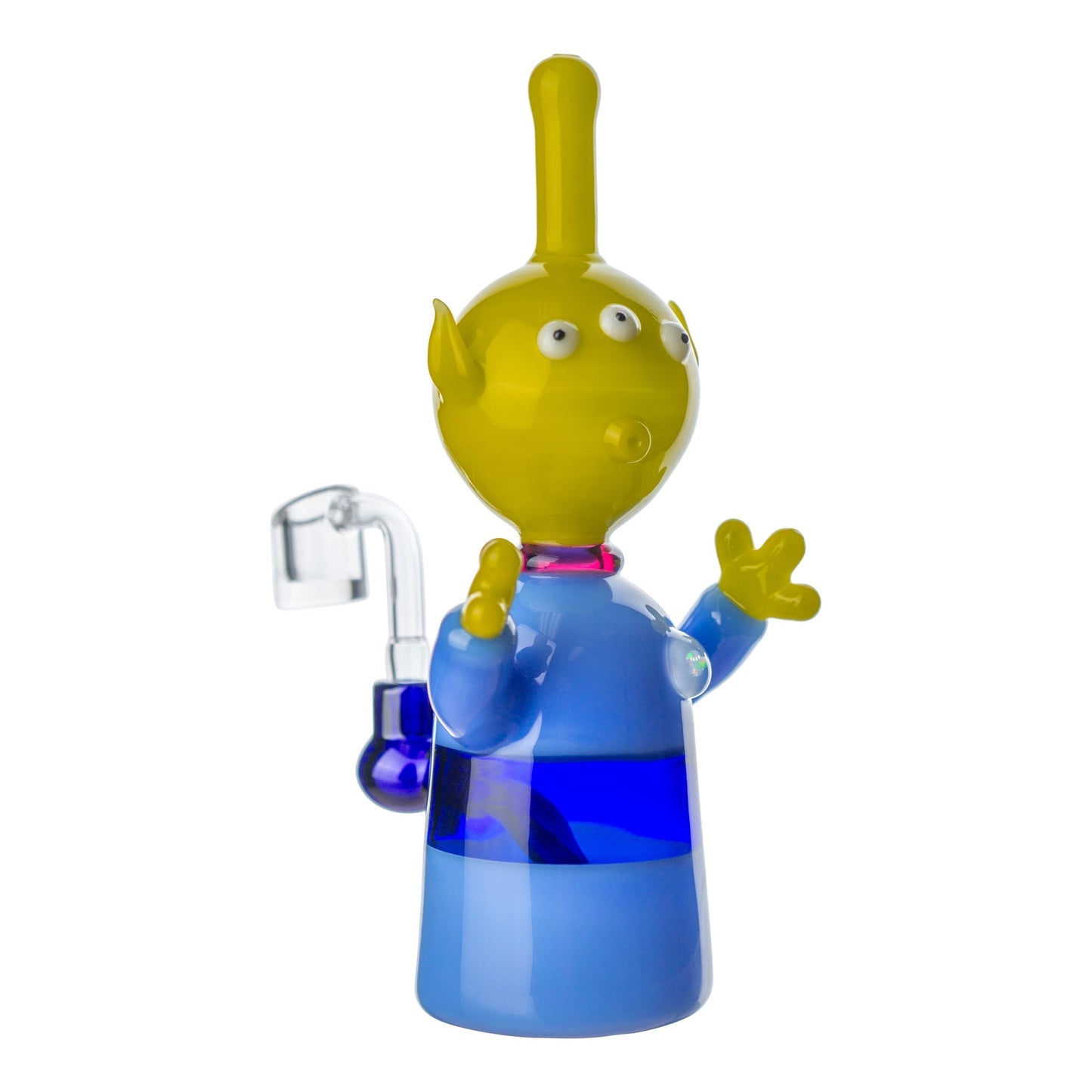Pizza Planet Alien Bong by Della Luna Glass 8in