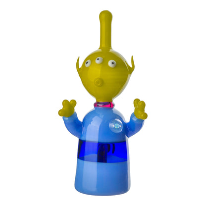 Pizza Planet Alien Bong by Della Luna Glass 8in