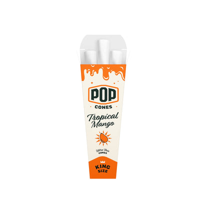 Pop Cones Ultra Thin King Size Cones 3ct 5 Flavors