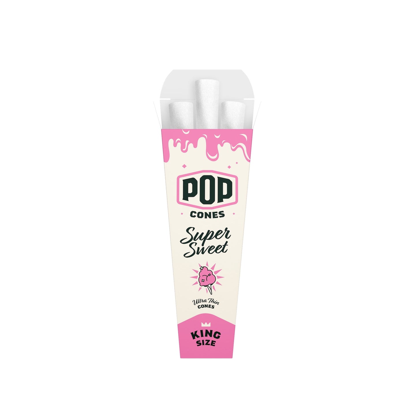 Pop Cones Ultra Thin King Size 3ct