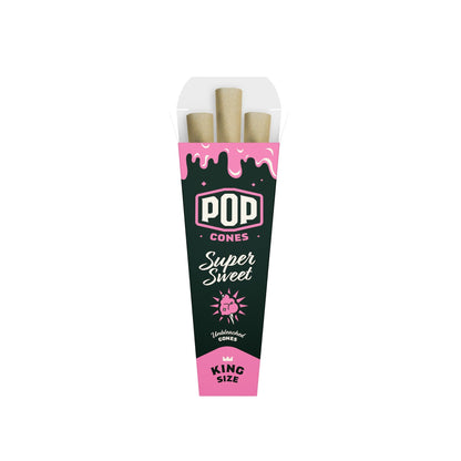 Pop Cones Unbleached King Size 3ct