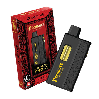 Pressure Live Resin THC-A Vaporizer 6000mg