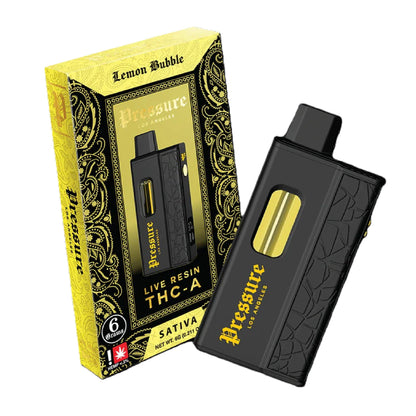 Pressure Live Resin THC-A Vaporizer 6000mg