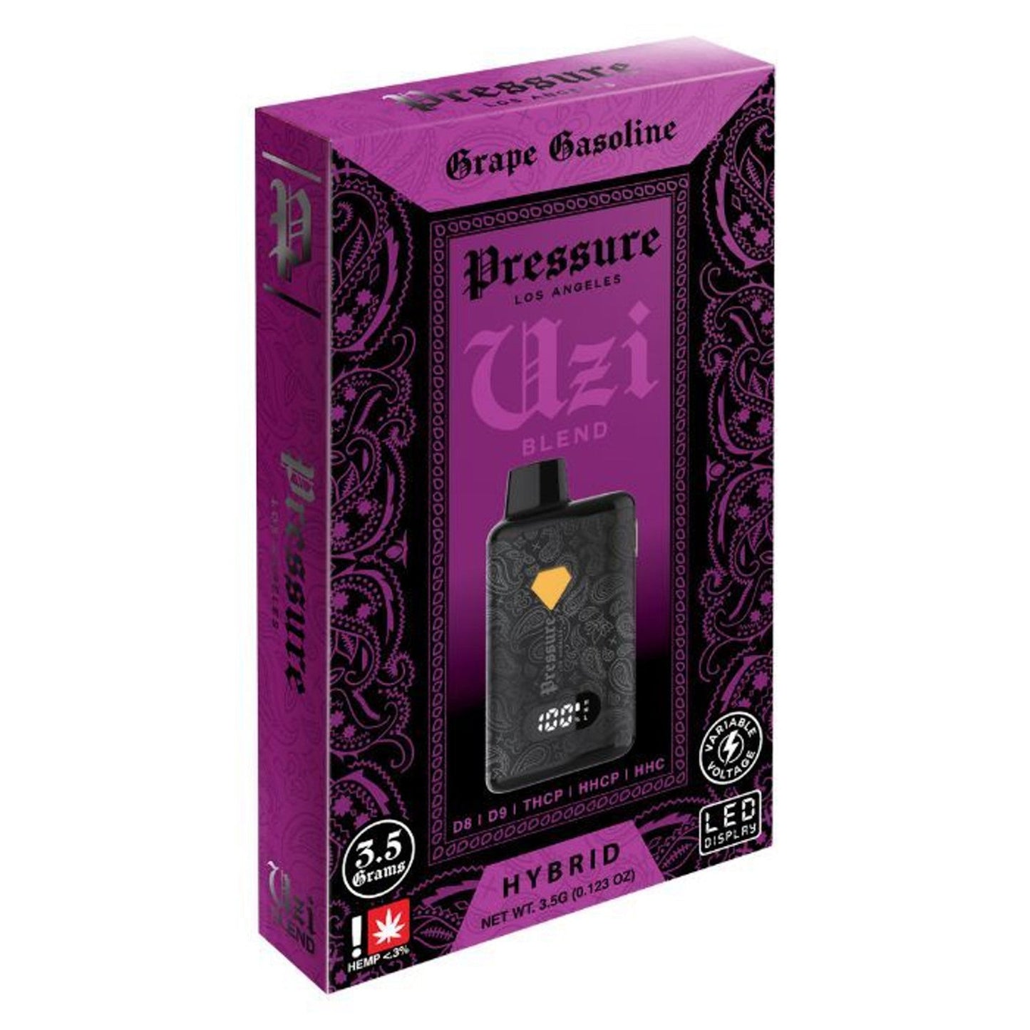 Pressure Uzi Blend Vaporizer 3500mg