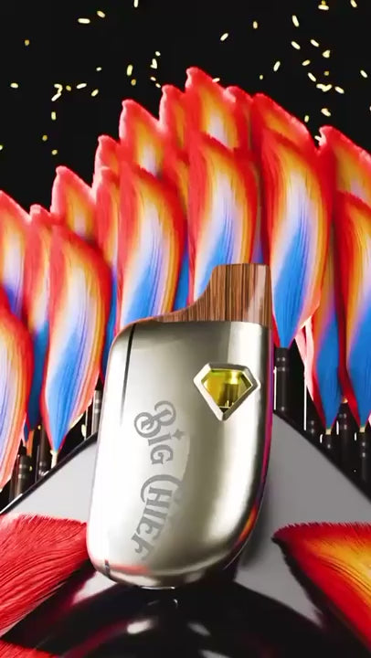 Big Chief 99% Pure Liquid Diamonds Vaporizer 2000mg