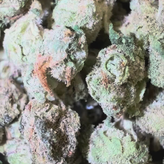 The Dopest Blue Nerdz Smalls Hybrid THCA Flower 14g