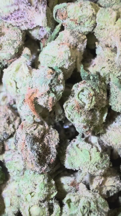 The Dopest Blue Nerdz Smalls Hybrid THCA Flower 14g