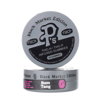 P's Black Market THC-H + THC-P Gummies 550mg 10ct