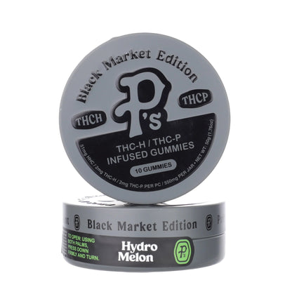 P's Black Market THC-H + THC-P Gummies 550mg 10ct