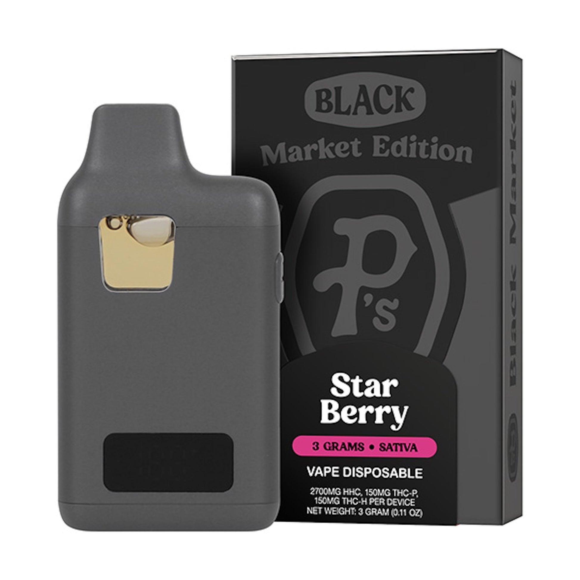 Prophet Premium Ps Black Market THC-P THC-H Vaporizer 3000mg