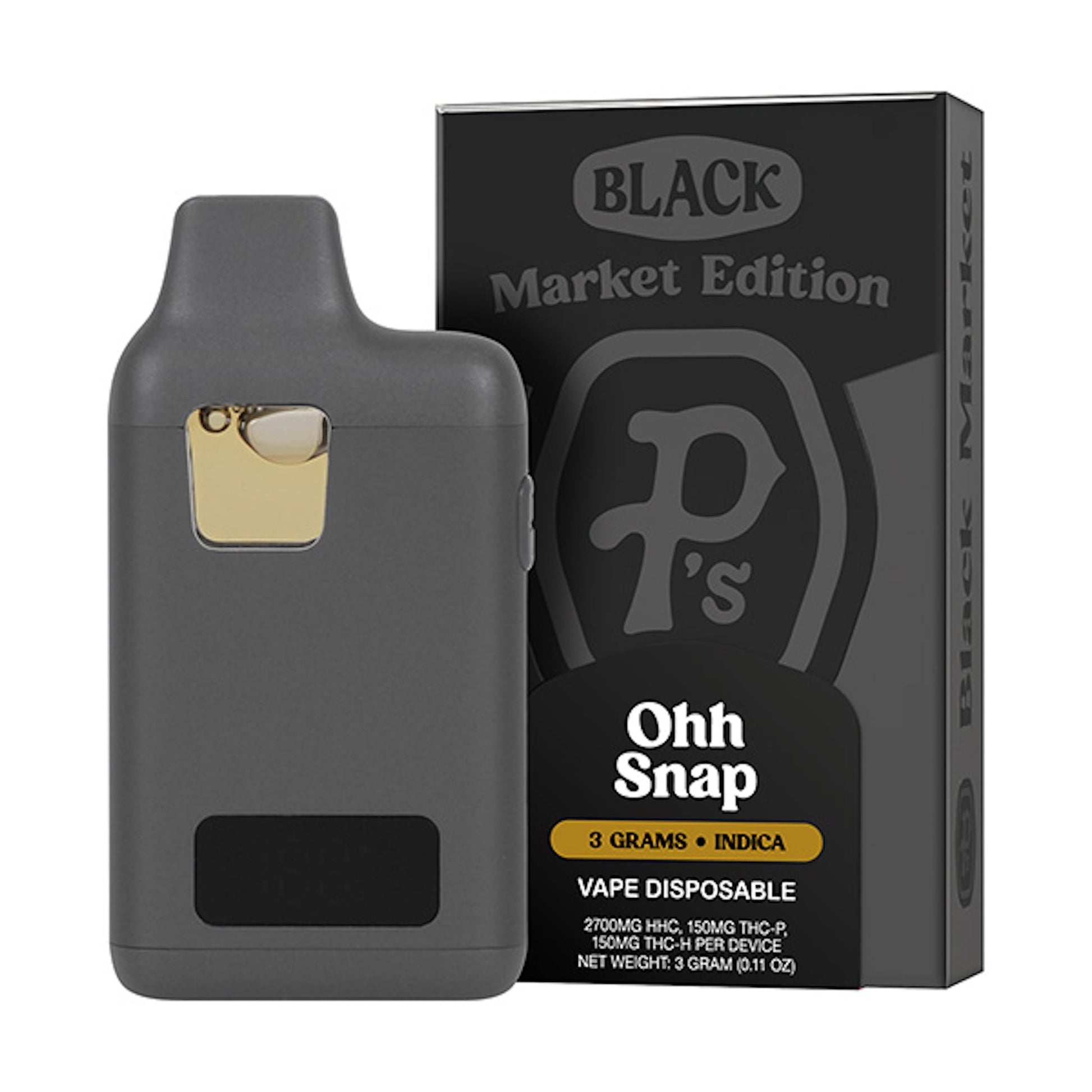 Prophet Premium Ps Black Market THC-P THC-H Vaporizer 3000mg