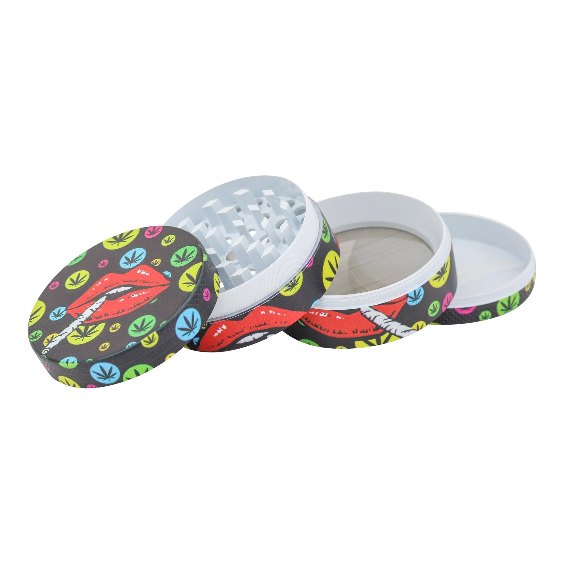 Everything 420 Pucker Up Grinder 50mm 4 Piece Metal