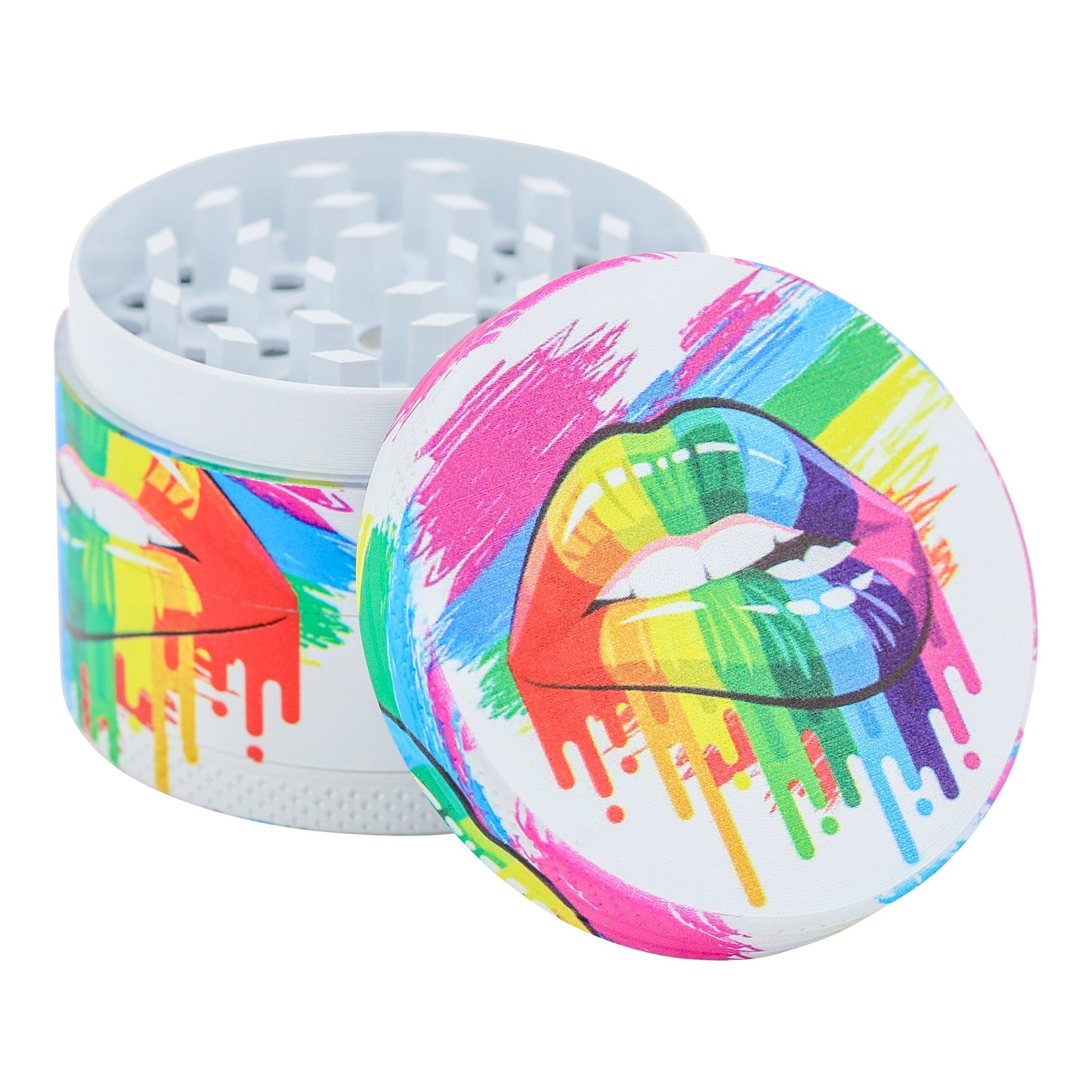 Everything 420 Pucker Up Grinder 50mm 4 Piece Metal