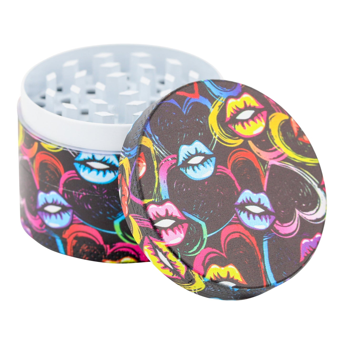 Everything 420 Pucker Up Grinder 50mm 4 Piece Metal