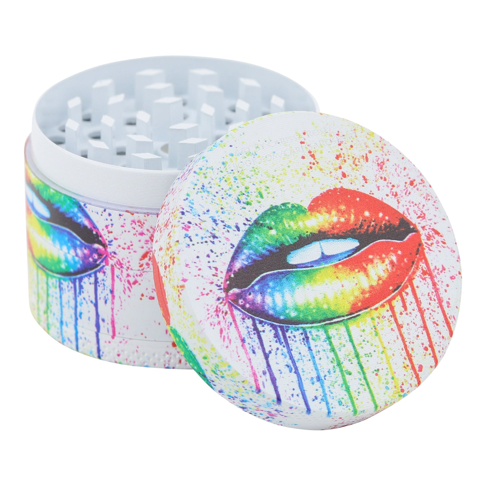 Everything 420 Pucker Up Grinder 50mm 4 Piece Metal