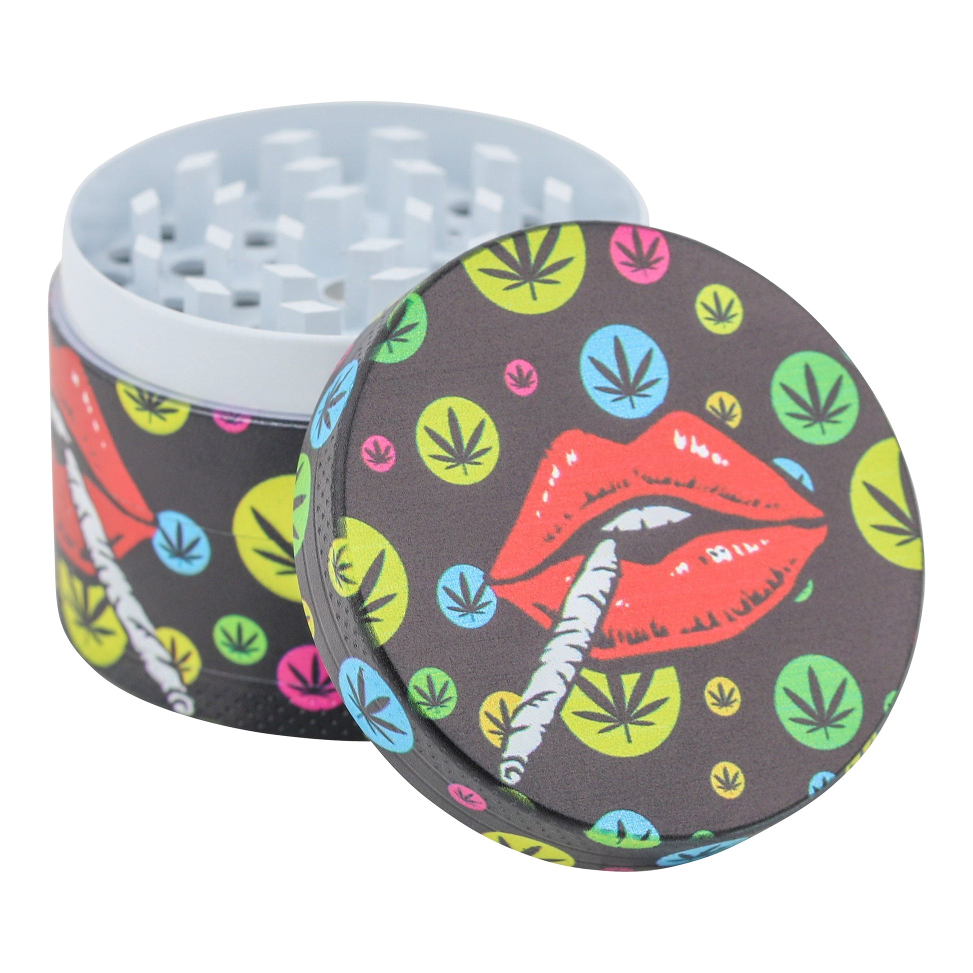 Everything 420 Pucker Up Grinder 50mm 4 Piece Metal