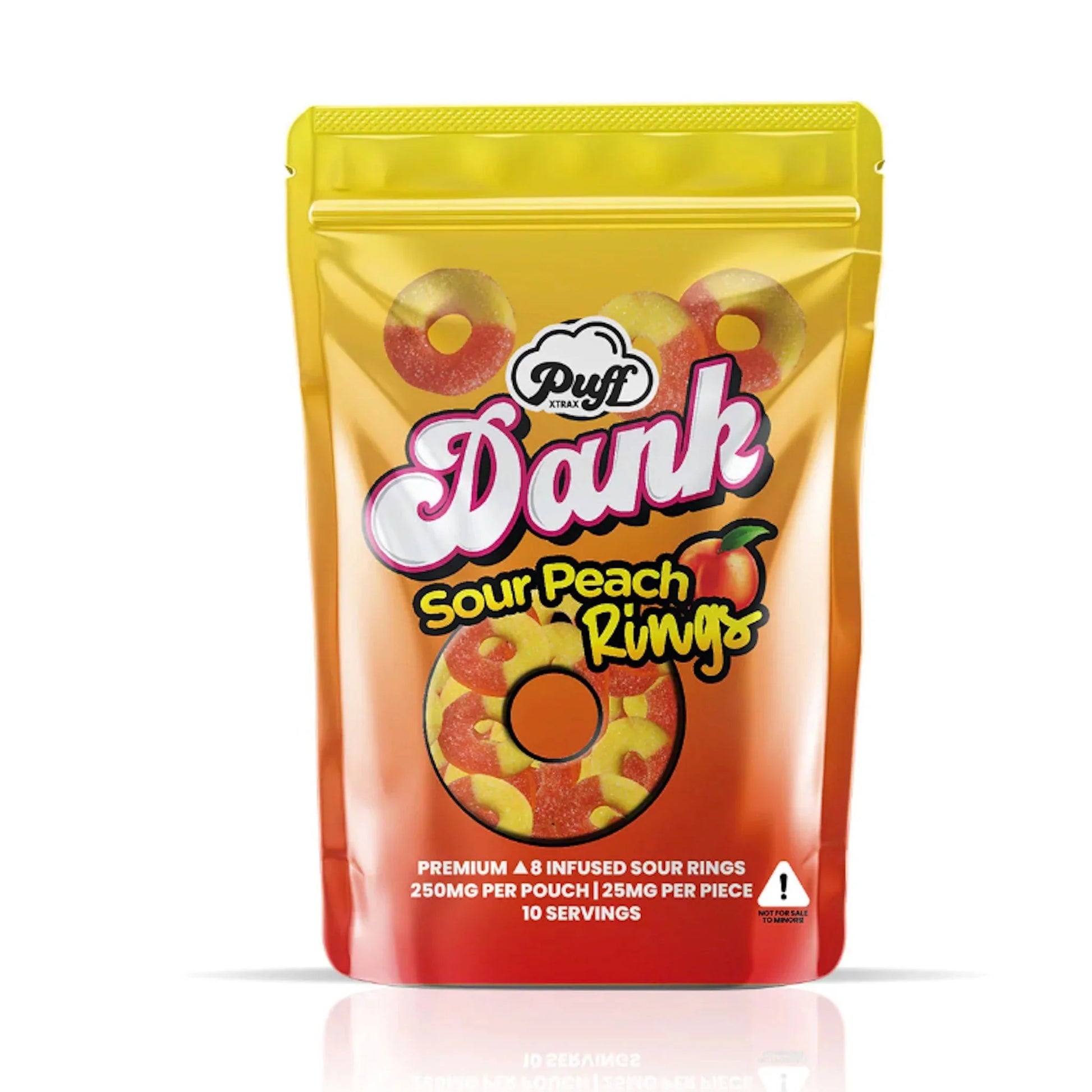 Puff Brands Delta 8 Dank Gummies 250mg 10ct