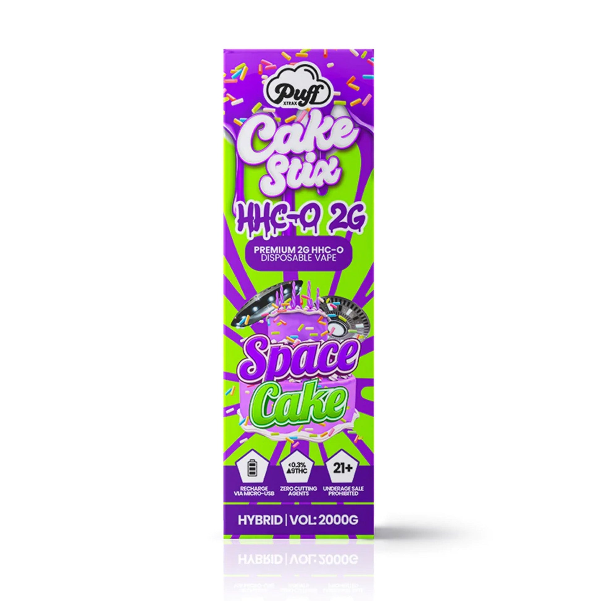 Puff Brands HHC-O Cake Stix Disposable Vape 2000mg