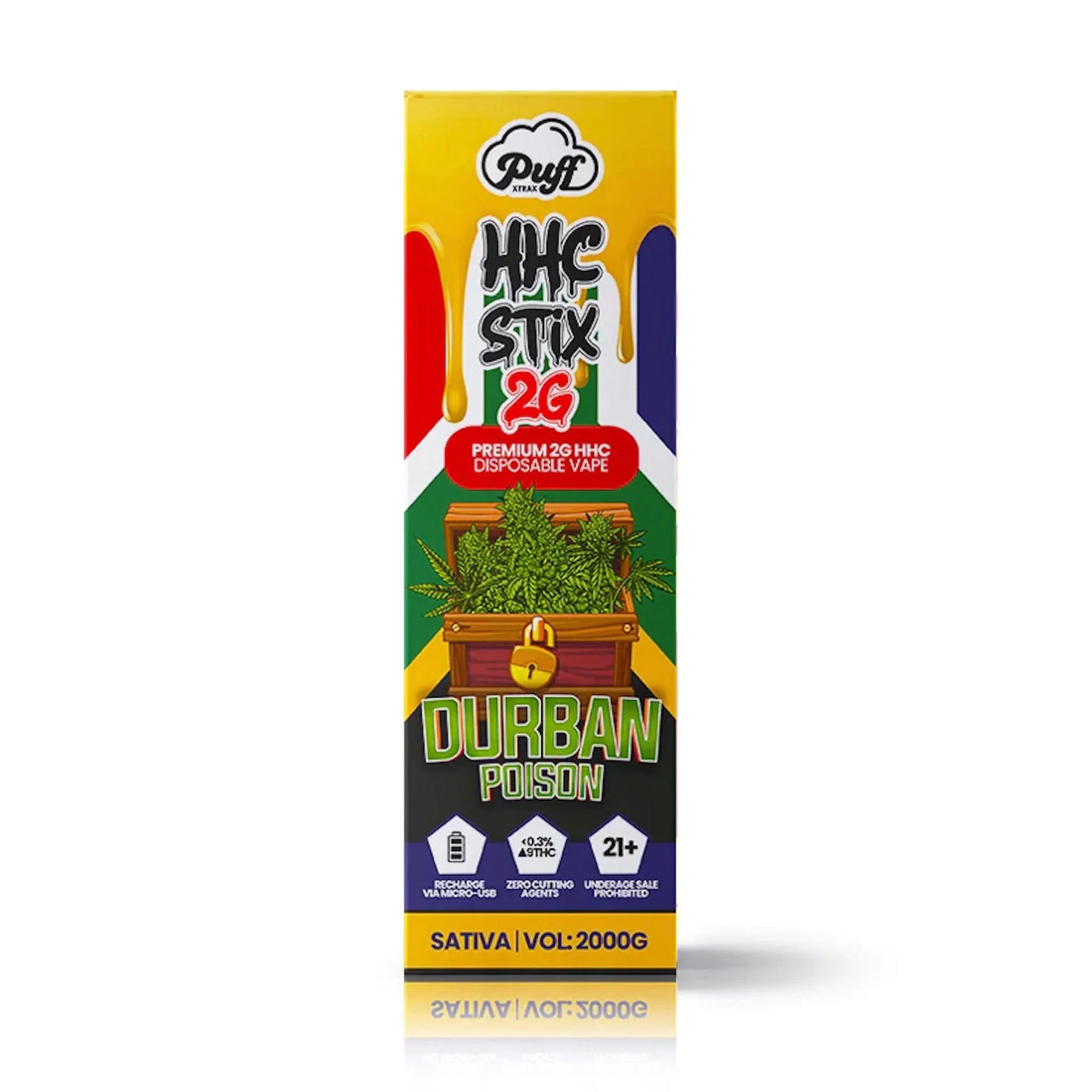 Puff HHC Stix Vape 2000mg Disposable