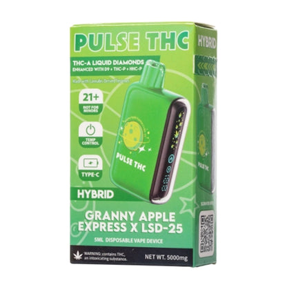 Pulse THC-A Liquid Diamonds Vaporizer 5000mg
