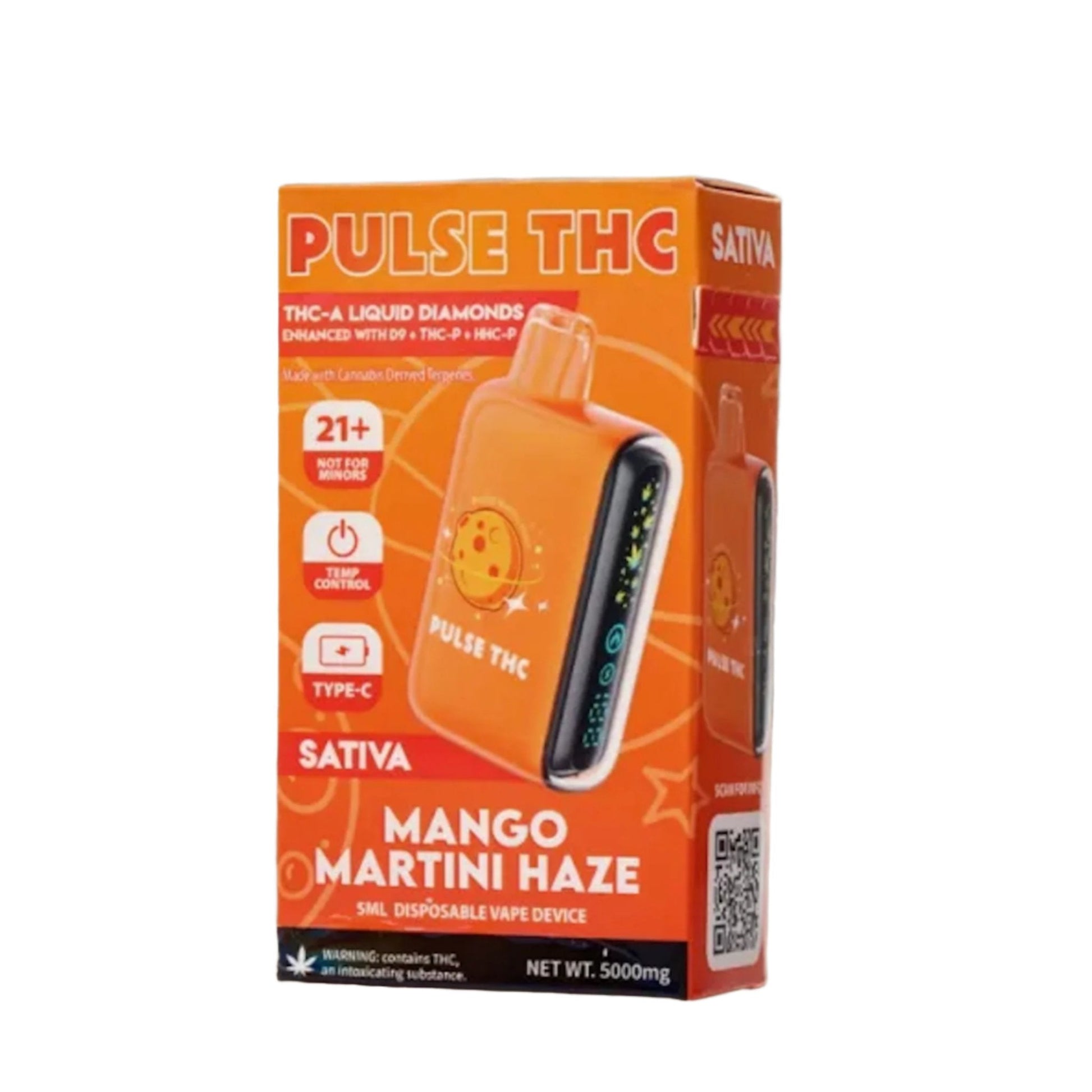 Pulse THC-A Liquid Diamonds Vaporizer 5000mg