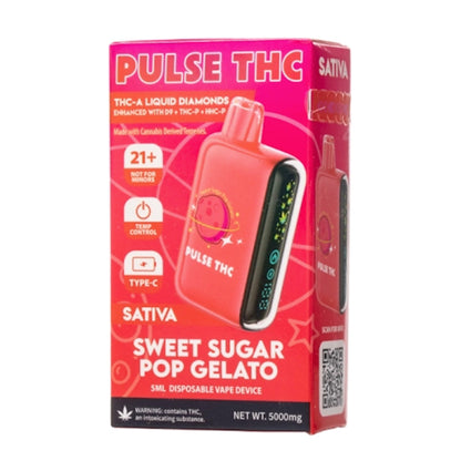 Pulse THC-A Liquid Diamonds Vaporizer 5000mg