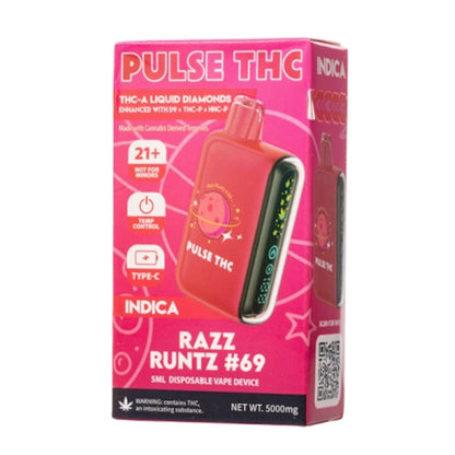 Pulse THC-A Liquid Diamonds Vaporizer 5000mg