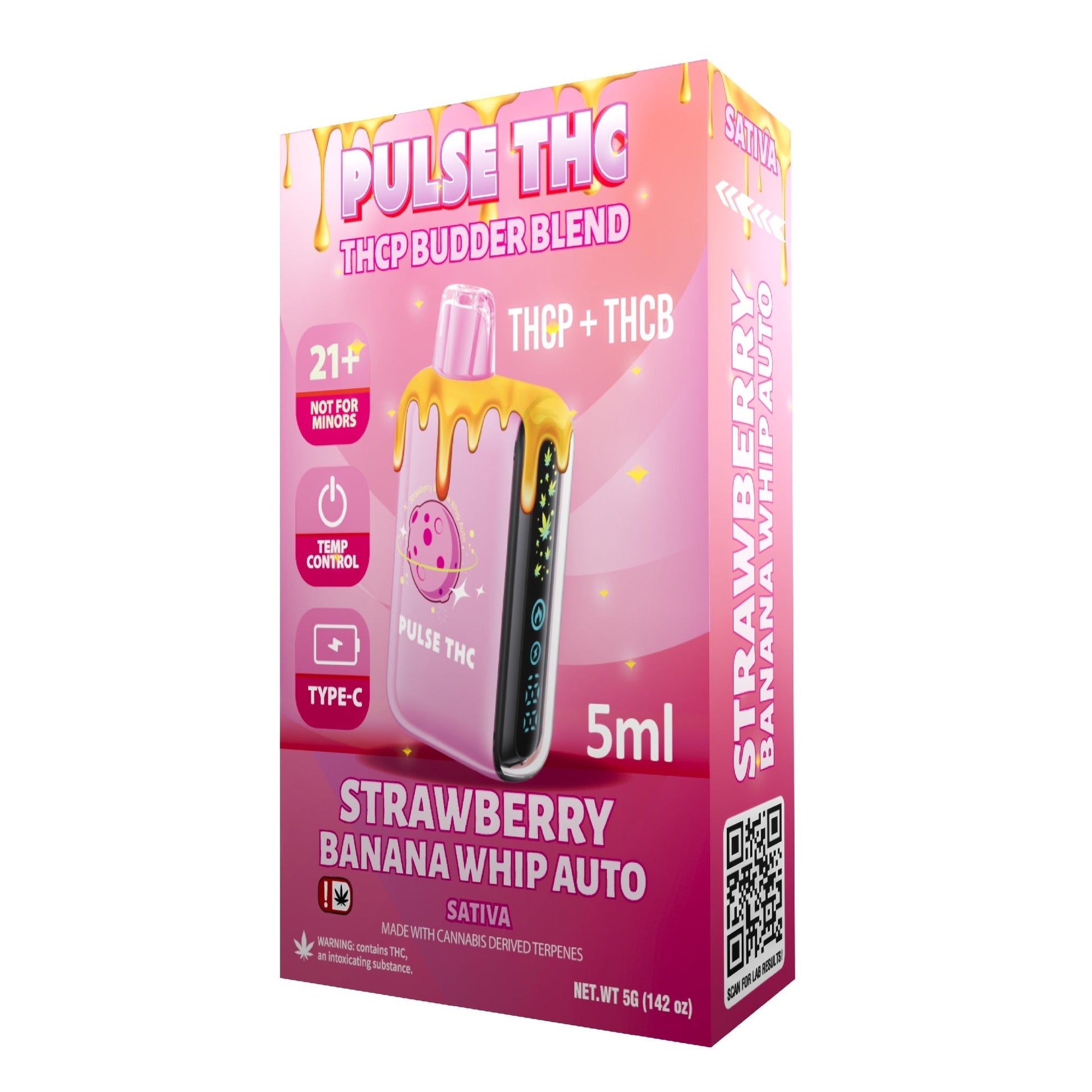 Pulse THC THC-P Budder Blend Vaporizer 5000mg