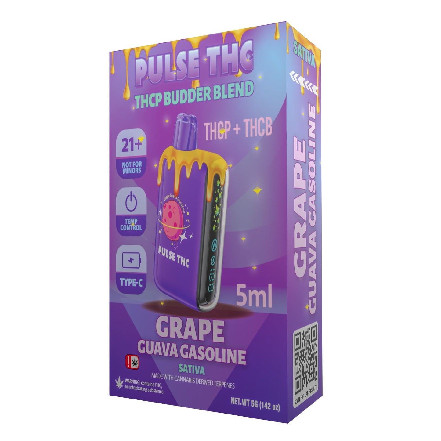 Pulse THC THC-P Budder Blend Vaporizer 5000mg