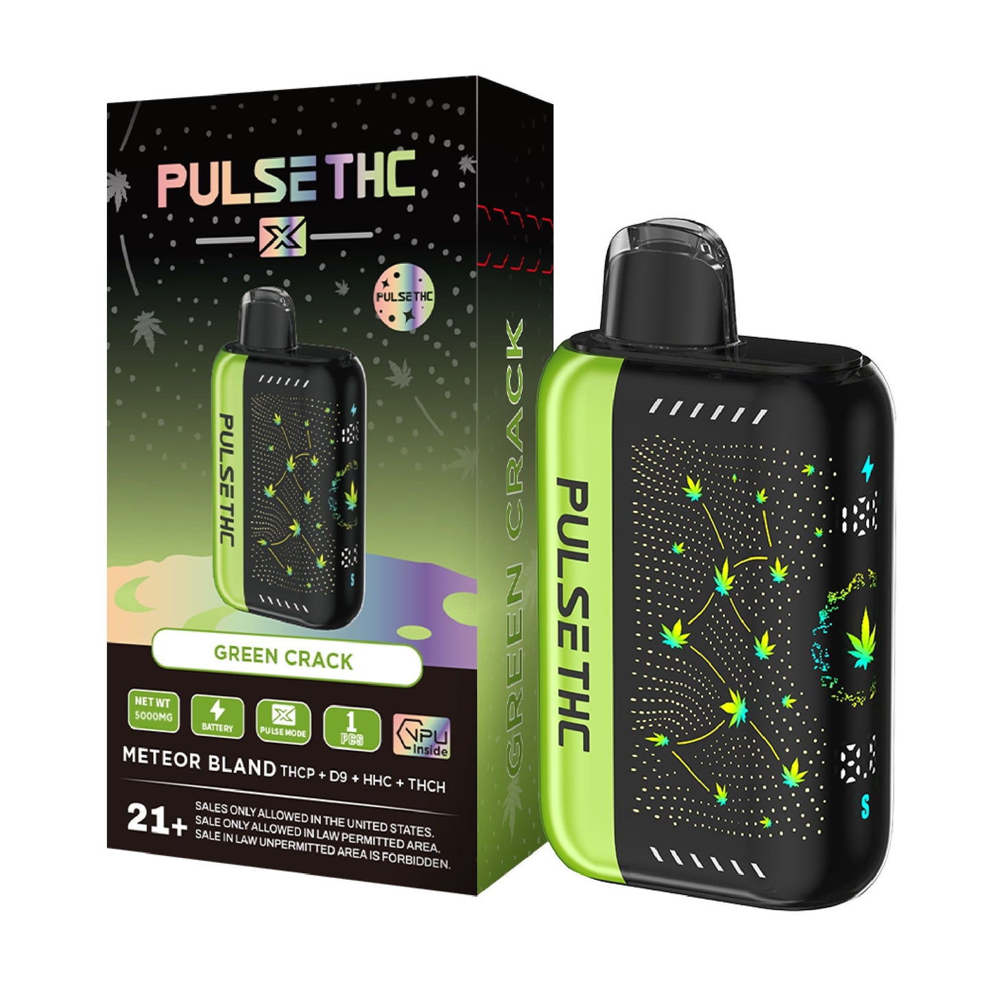 Pulse THC X Vaporizer 5000mg