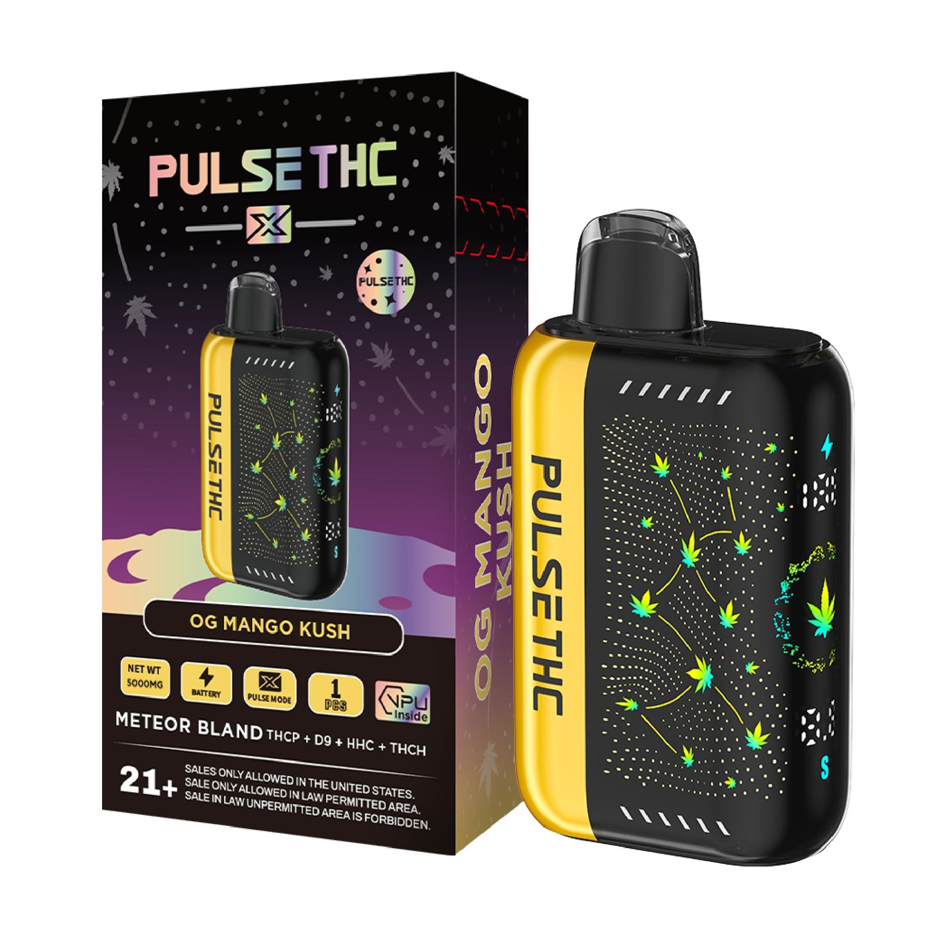 Pulse THC X Vaporizer 5000mg