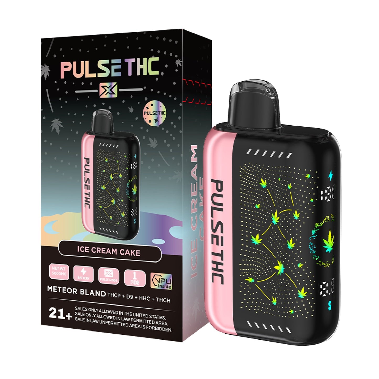 Pulse THC X Vaporizer 5000mg