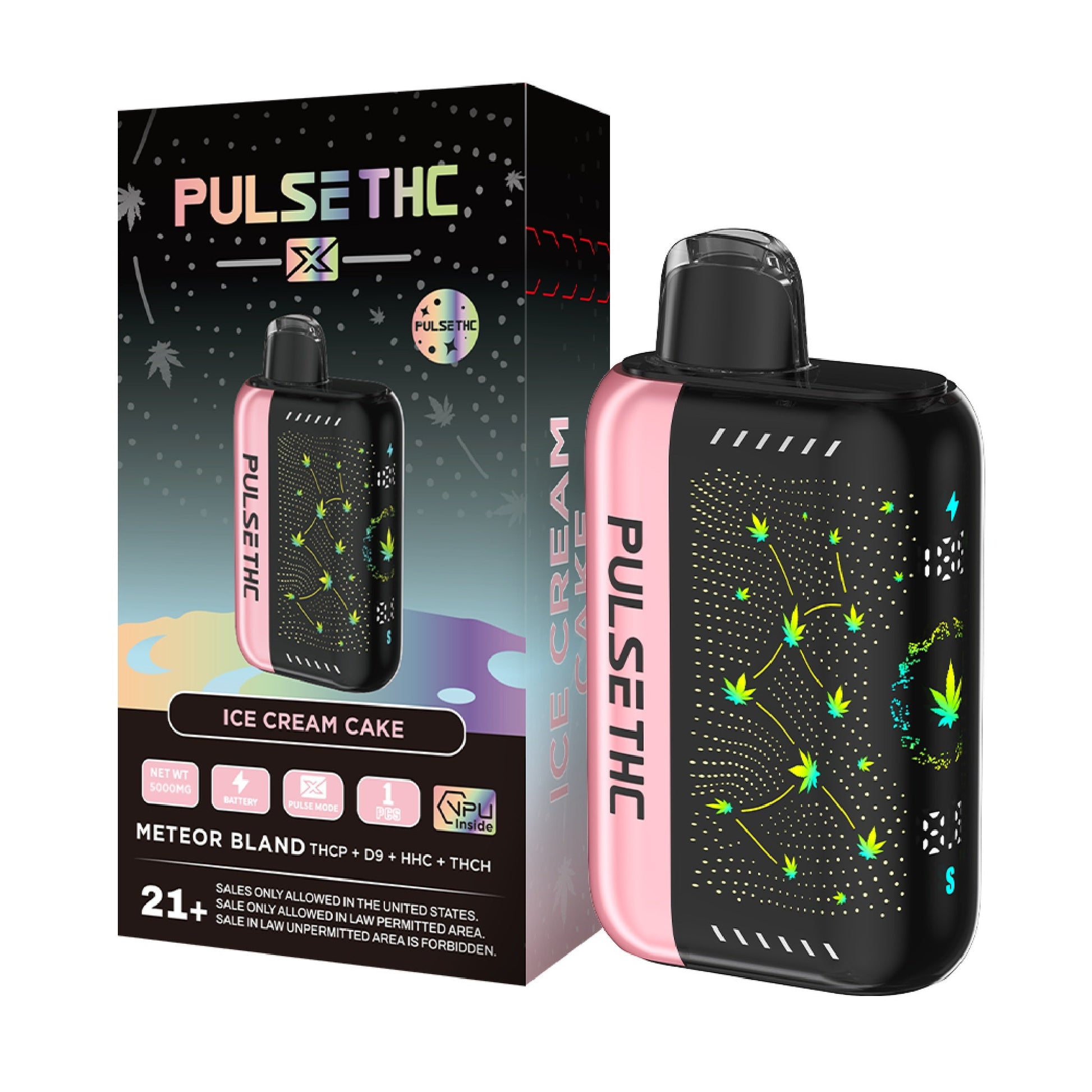 Pulse THC X Vaporizer 5000mg