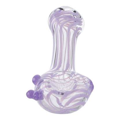 Purple Perfection Pipe 3in Borosilicate Glass Spoon