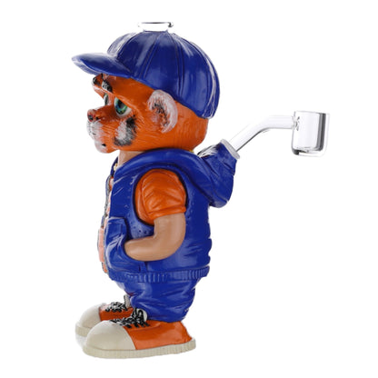 Royal Glass Purrfect Puffer Dab Rig 7in