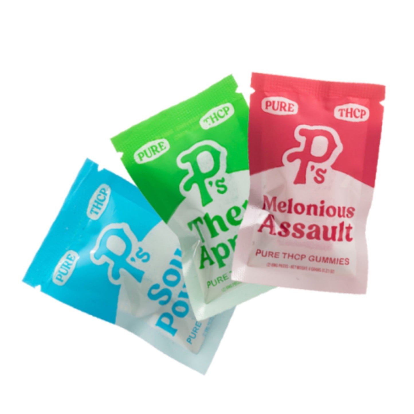 Pushin Ps THC-P Gummies 2ct 16mg