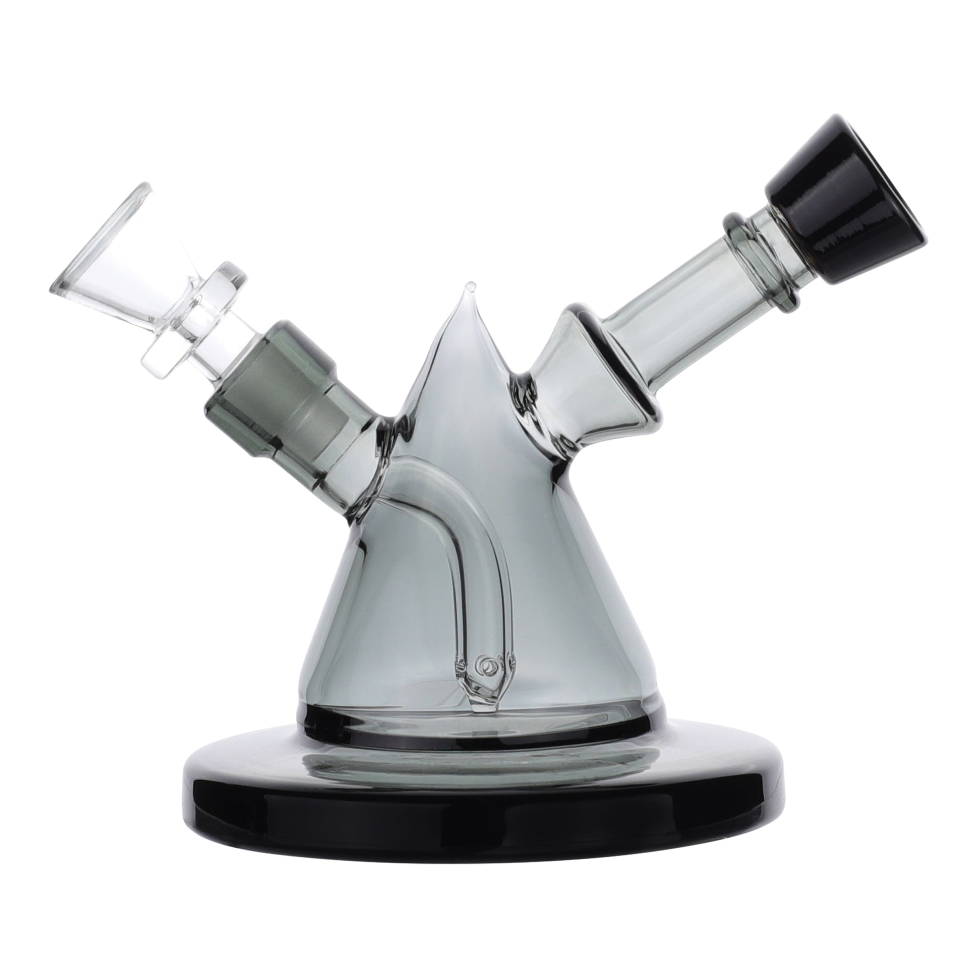Royal Glass Pyramid Scheme Bubbler Bong 6in
