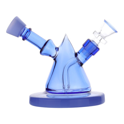 Royal Glass Pyramid Scheme Bubbler Bong 6in