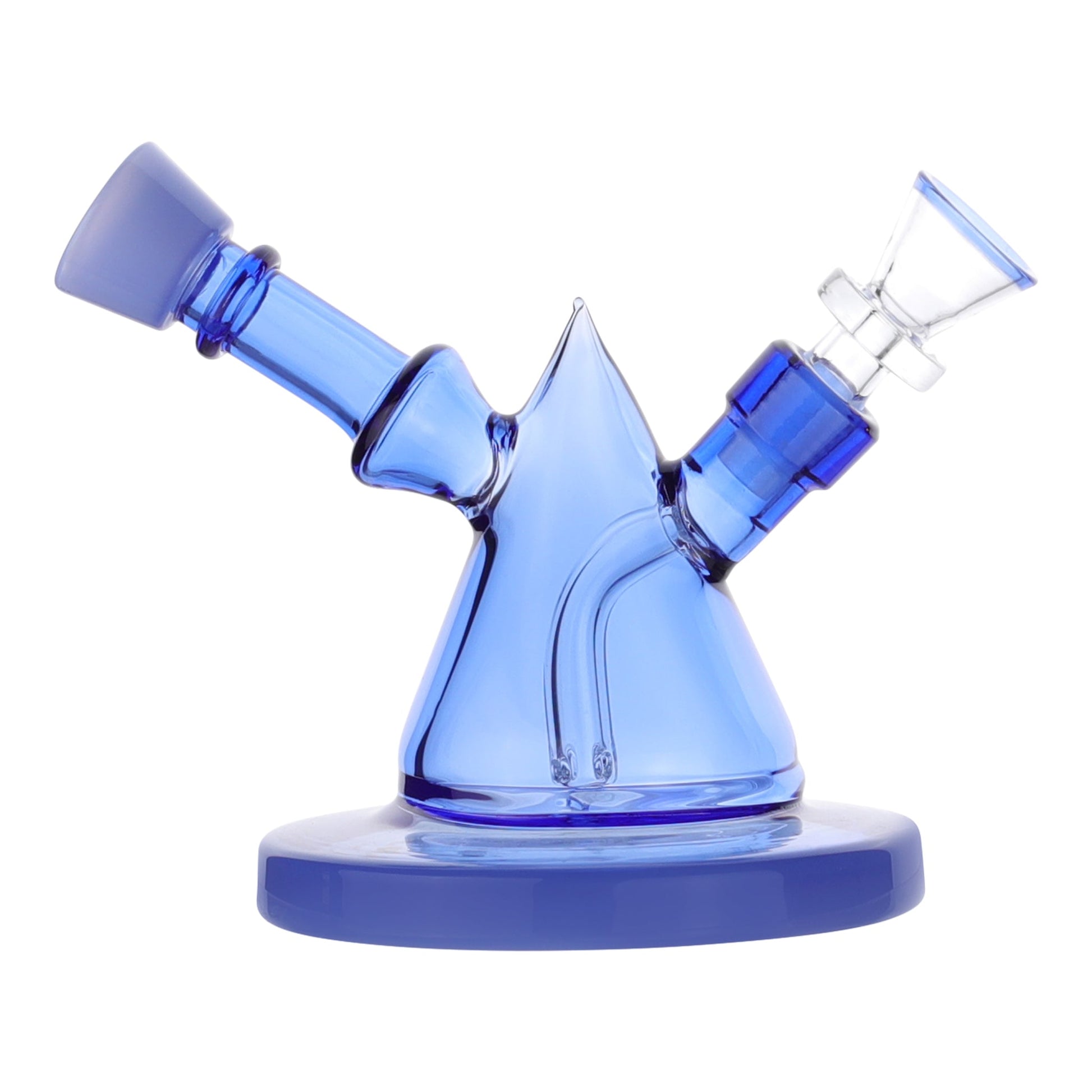 Royal Glass Pyramid Scheme Bubbler Bong 6in