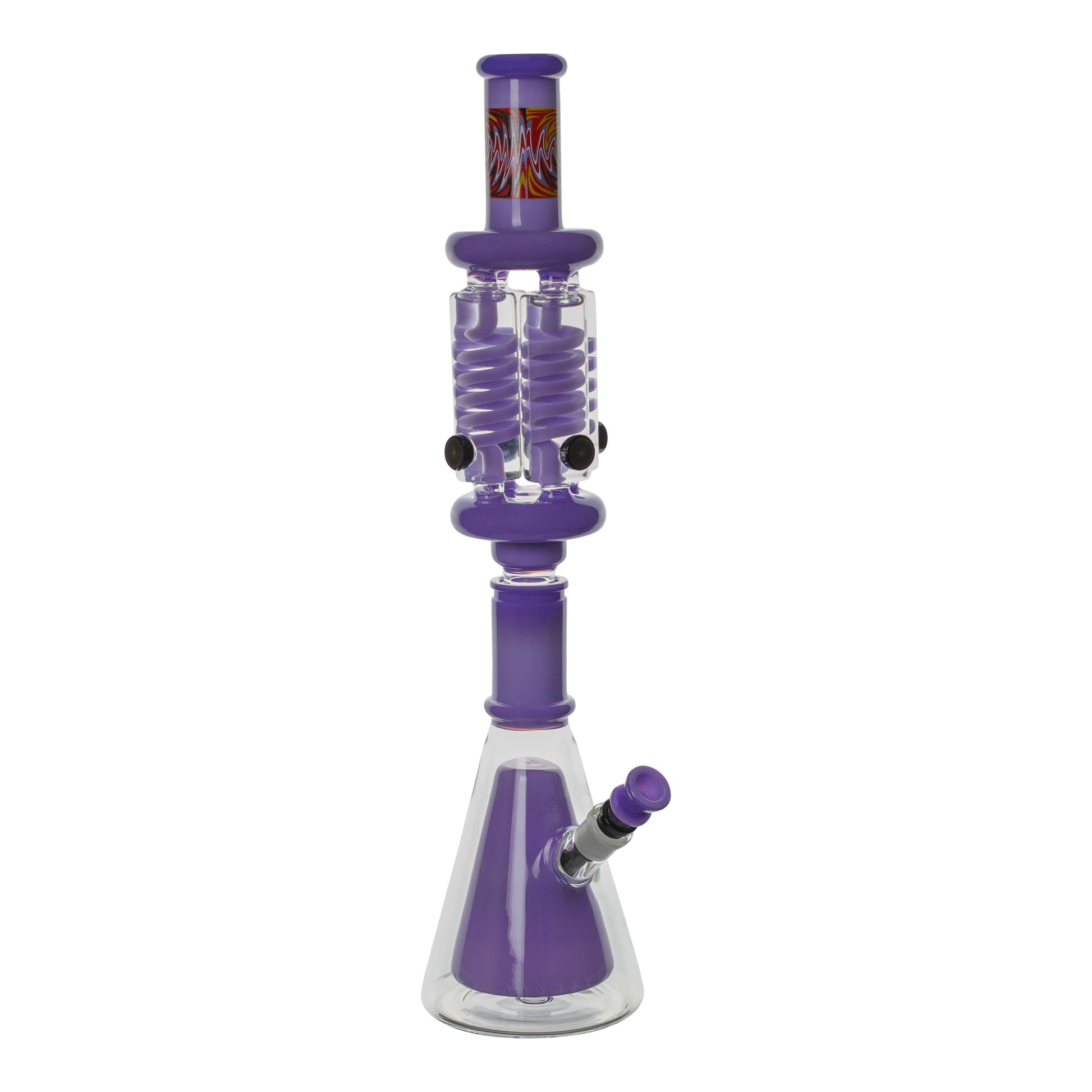 Amy Quadruple Helix Glyco Chill Bong 23in