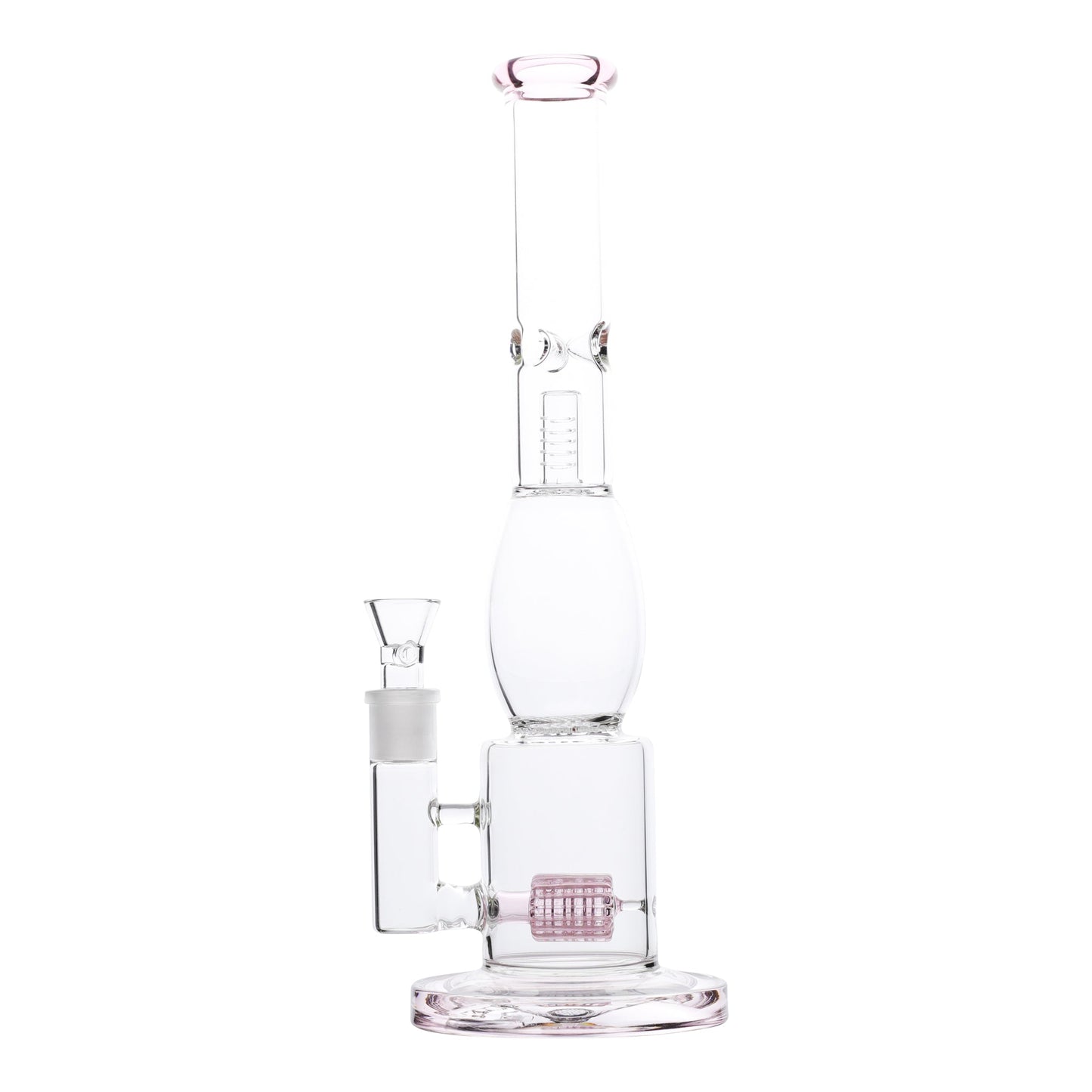 YX Raindrop Matrix Perc Bong 14in