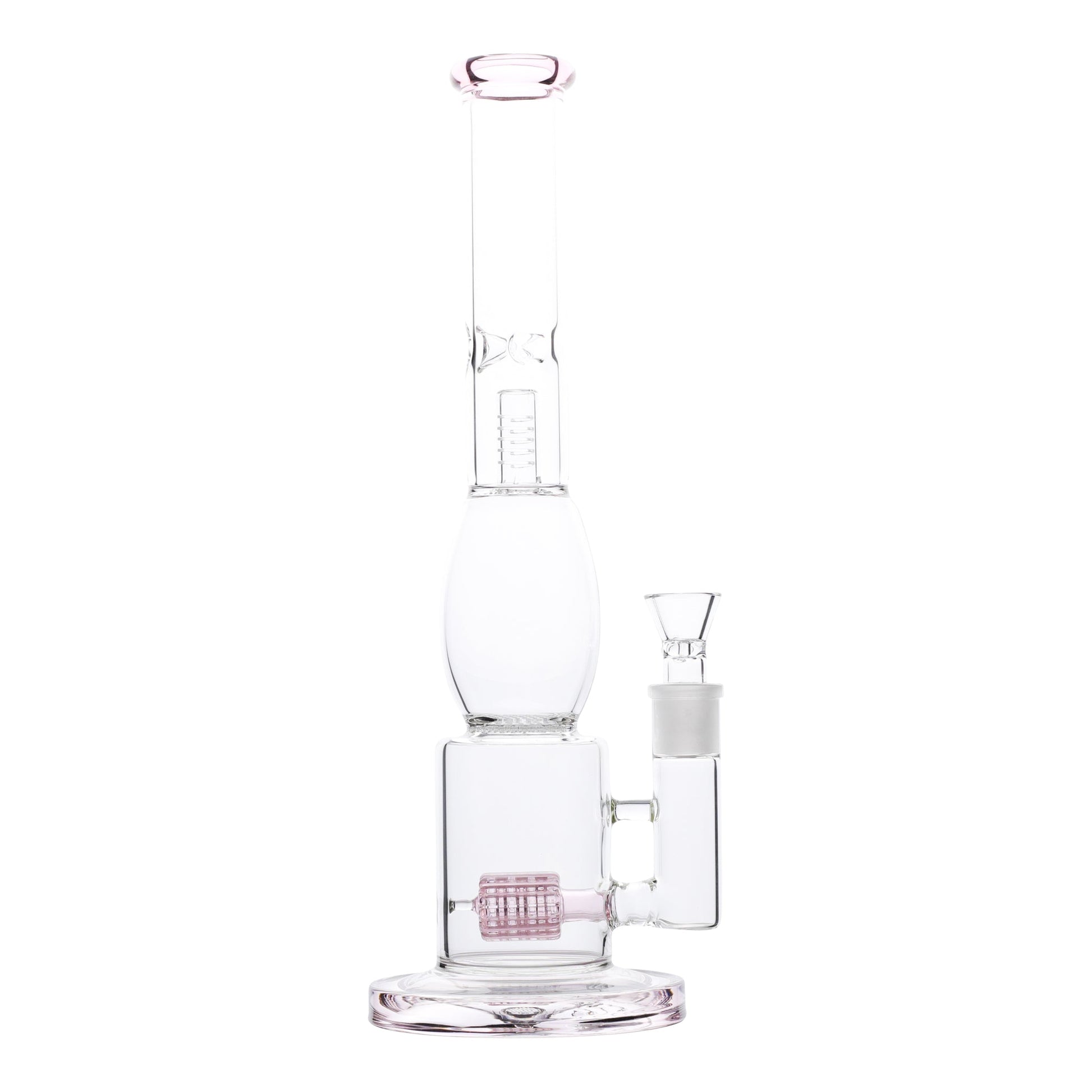 YX Raindrop Matrix Perc Bong 14in