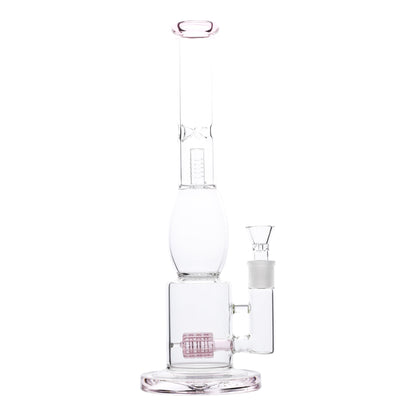 YX Raindrop Matrix Perc Bong 14in